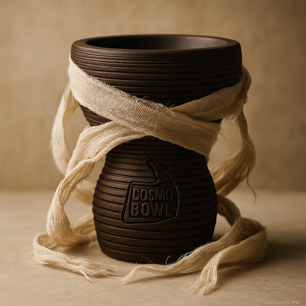 Cosmo Mummy Turkish Bowl – 15 g, Multi-Hole Red Clay