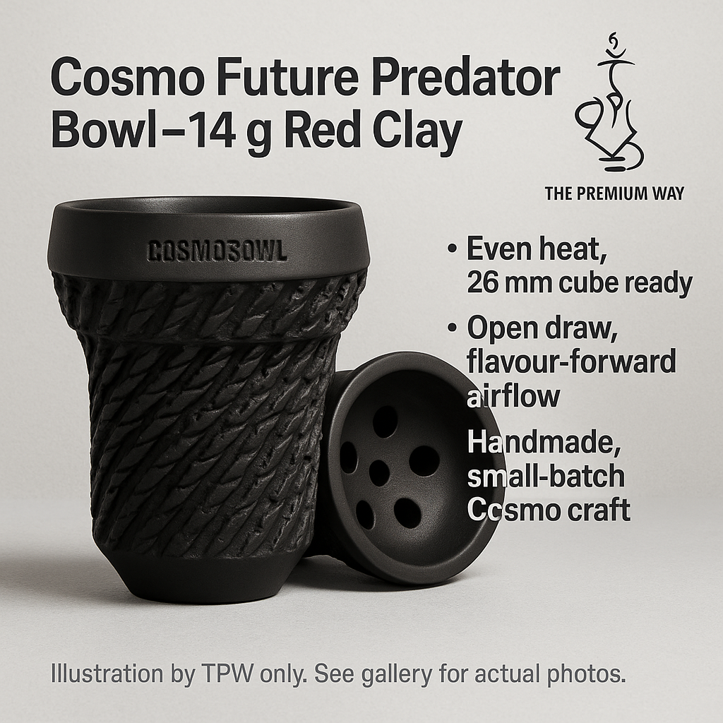 Cosmo Future Predator Eggy — 14 g Red Clay, Even Heat