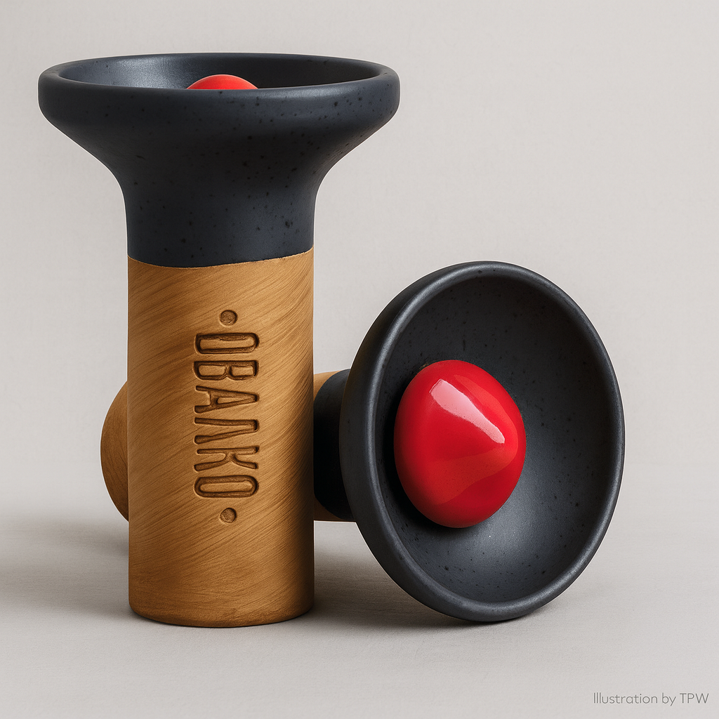 Oblako Flow Stoneware Shisha Bowl, image 2 of 4