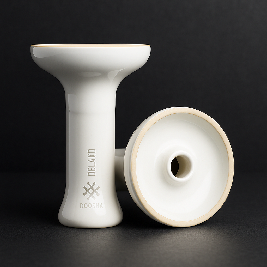 Oblako × Doosha Medium Phunnel Bowl White 4