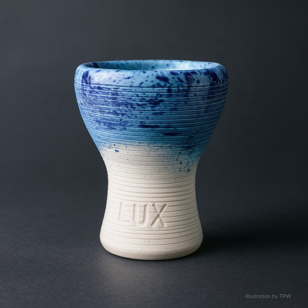 Fox Turkish Short Multi-Hole Shisha Bowl, image 5 of 8