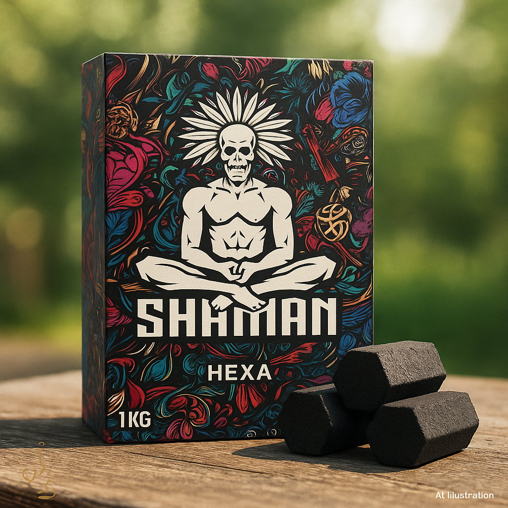 Shaman Hexa Coconut Stix – Hex 25×50 mm, Stable Heat on Foil & Screens