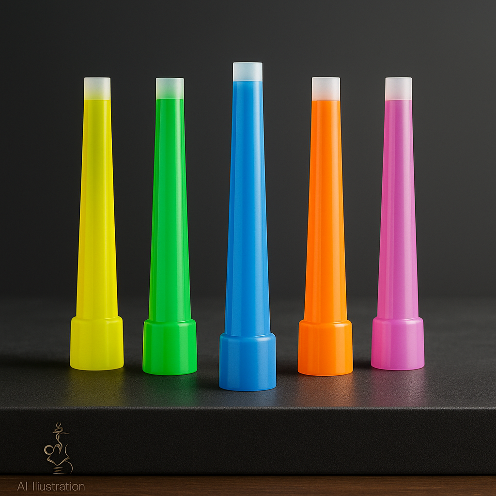 Khalil Mamoon Mouthpiece Tips – 50-Pack, Individually Wrapped