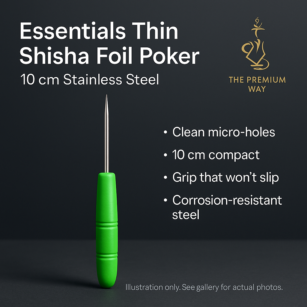 Essentials Foil Poker – 10 cm Stainless Tip