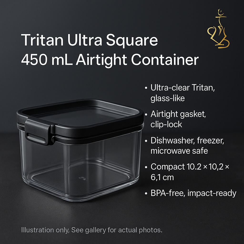Sistema Tritan Ultra Square Container – 450 mL Airtight