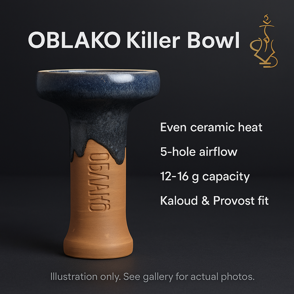 OBLAKO Killer Traditional Bowl – Hand-Glazed White Ceramic