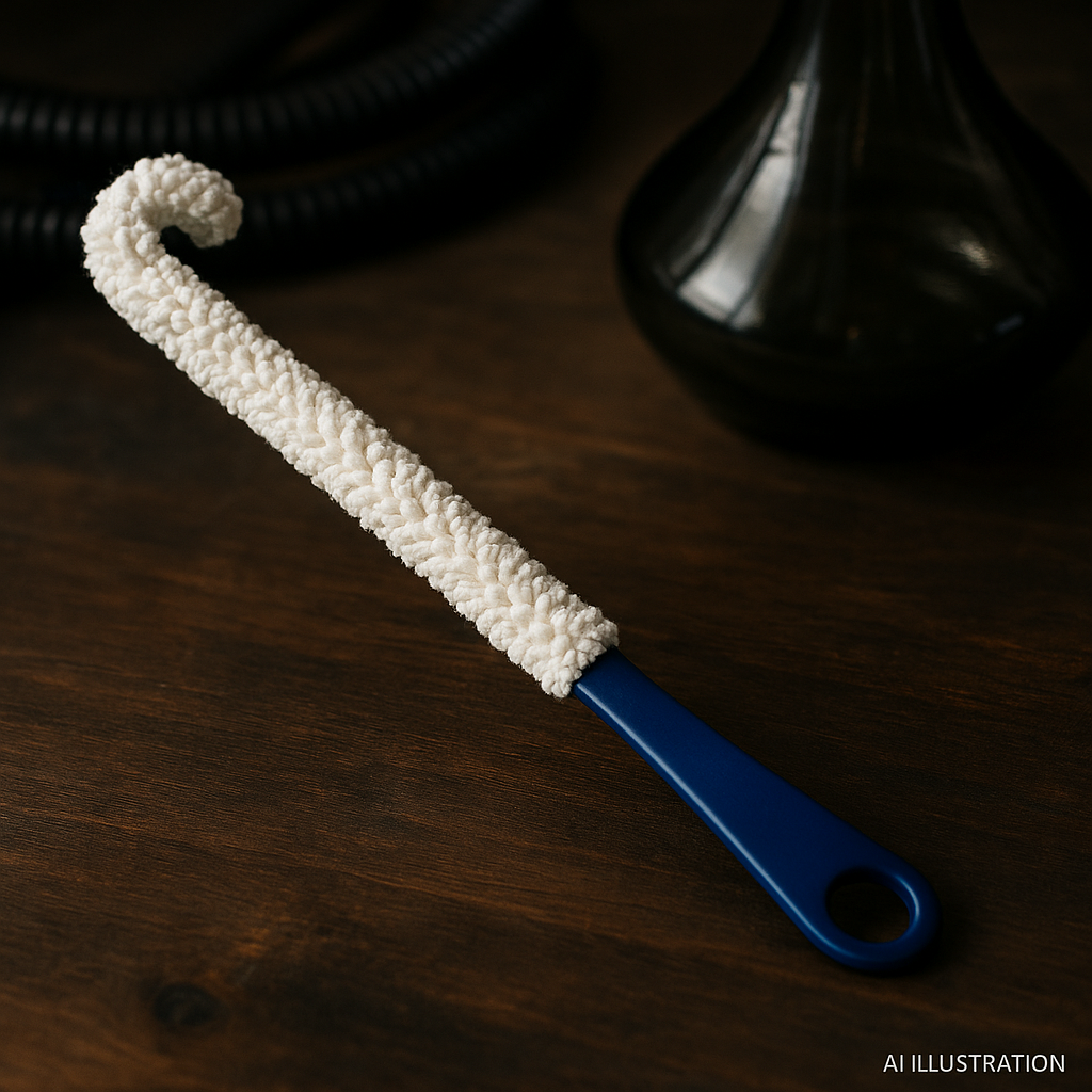 Empire Hookah Base Cleaner – 35 cm Blue Nylon Brush