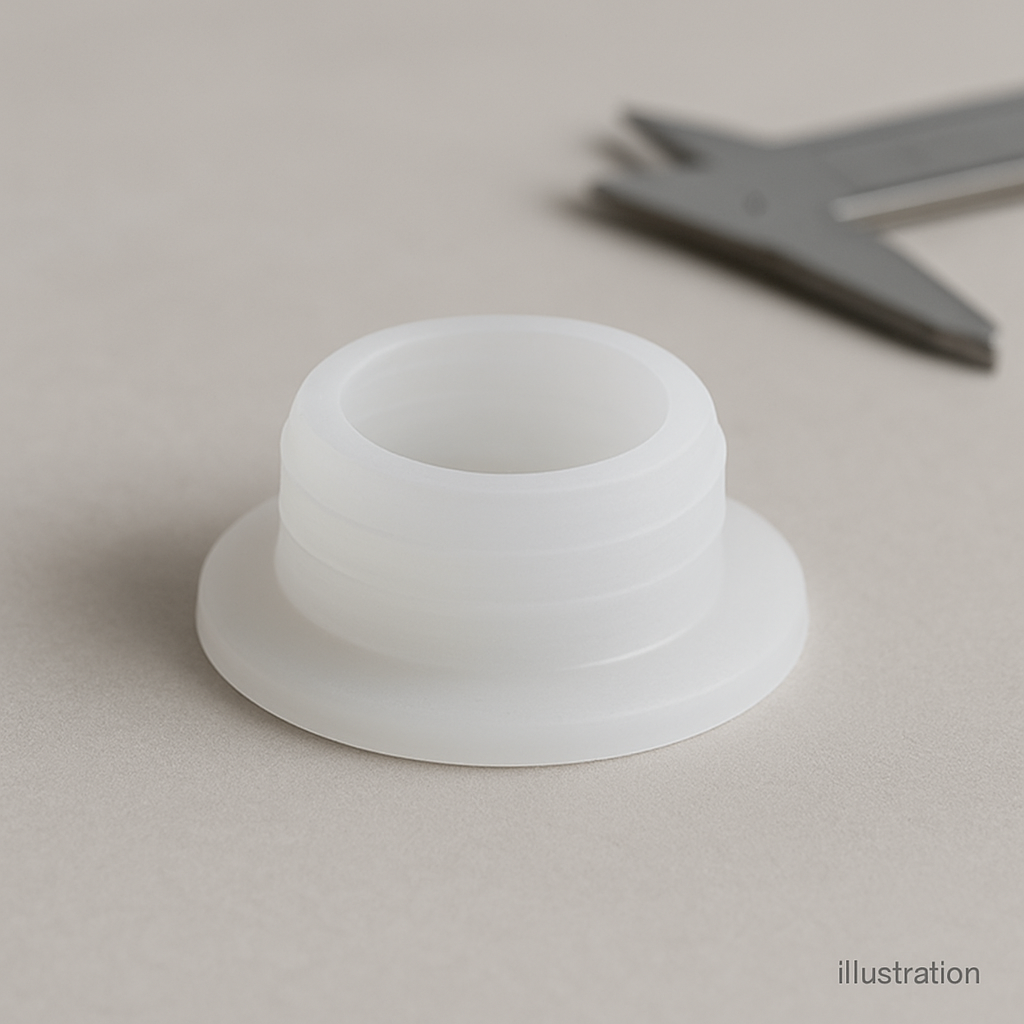 Essentials Base Grommet – Standard Fit, Airtight White Rubber