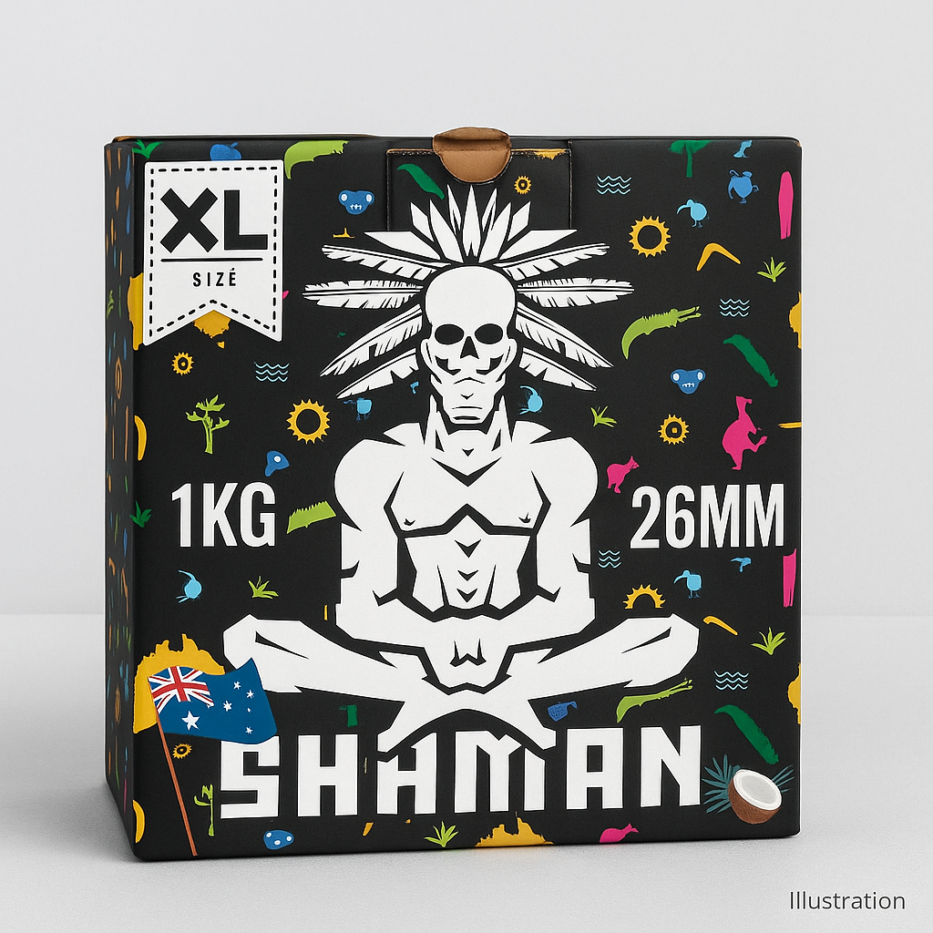 Shaman Coconut Charcoal 26mm Cubes – 100% Coconut Shell