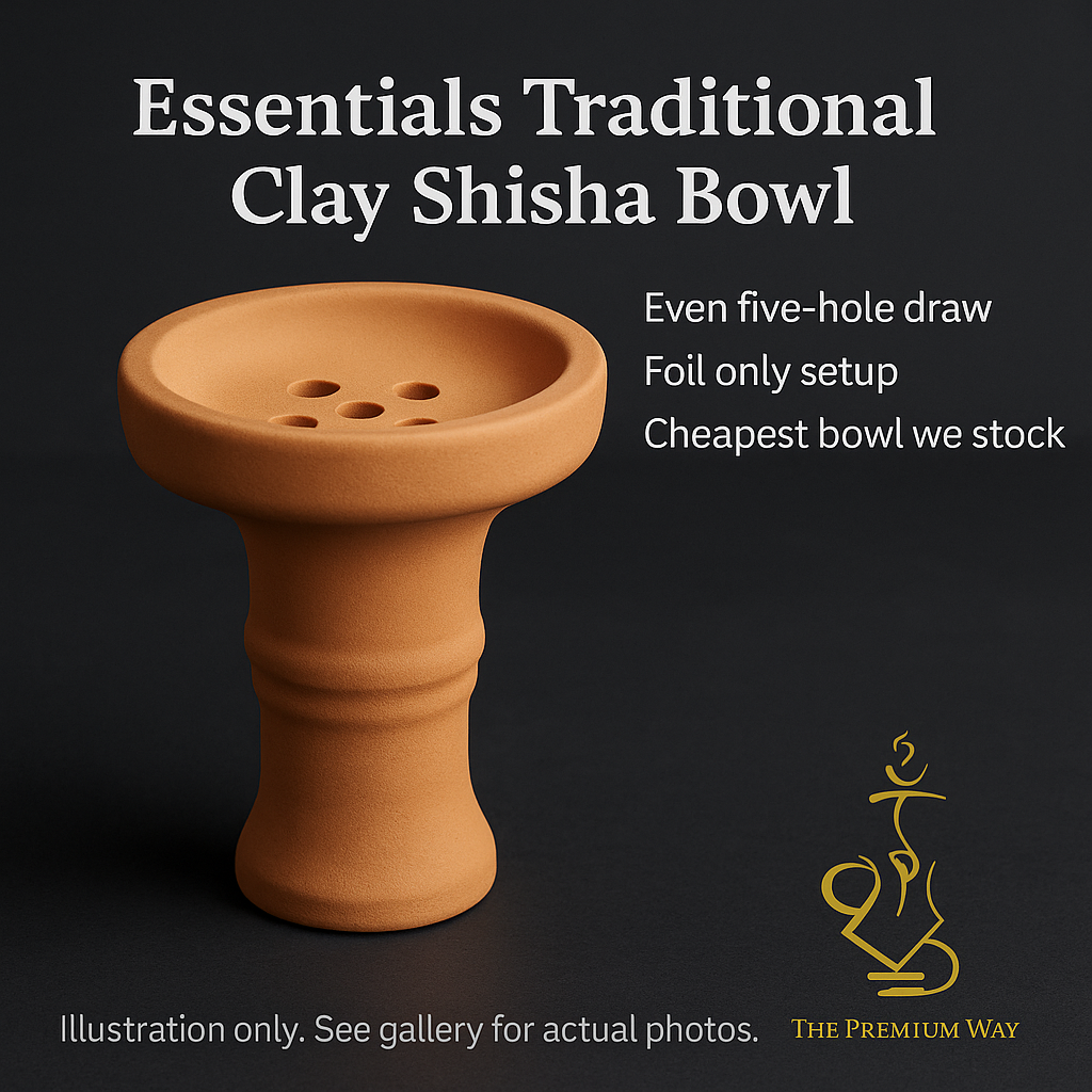 Essentials 5-Hole Clay Bowl — Budget Foil Setup