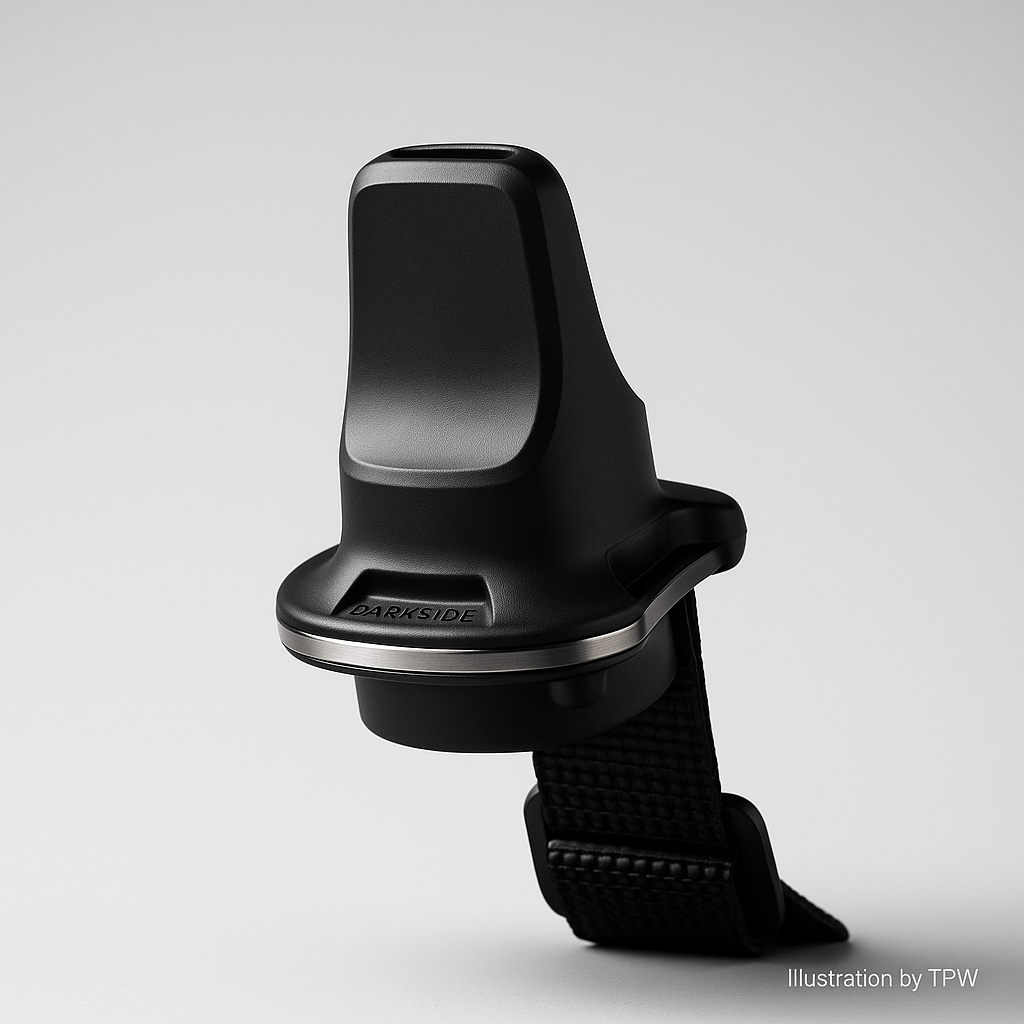 Darkside D-Click Silver Personal Tip — Ergonomic, Reusable, Universal Fit