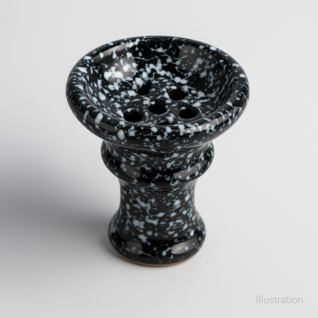 Khalil Mamoon 5-Hole Ceramic Bowl — 12 g, smooth balanced heat