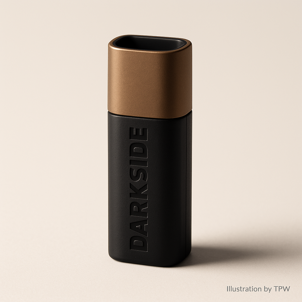 Darkside Personal Mouthpiece — D-Stick Bronze, travel-ready case