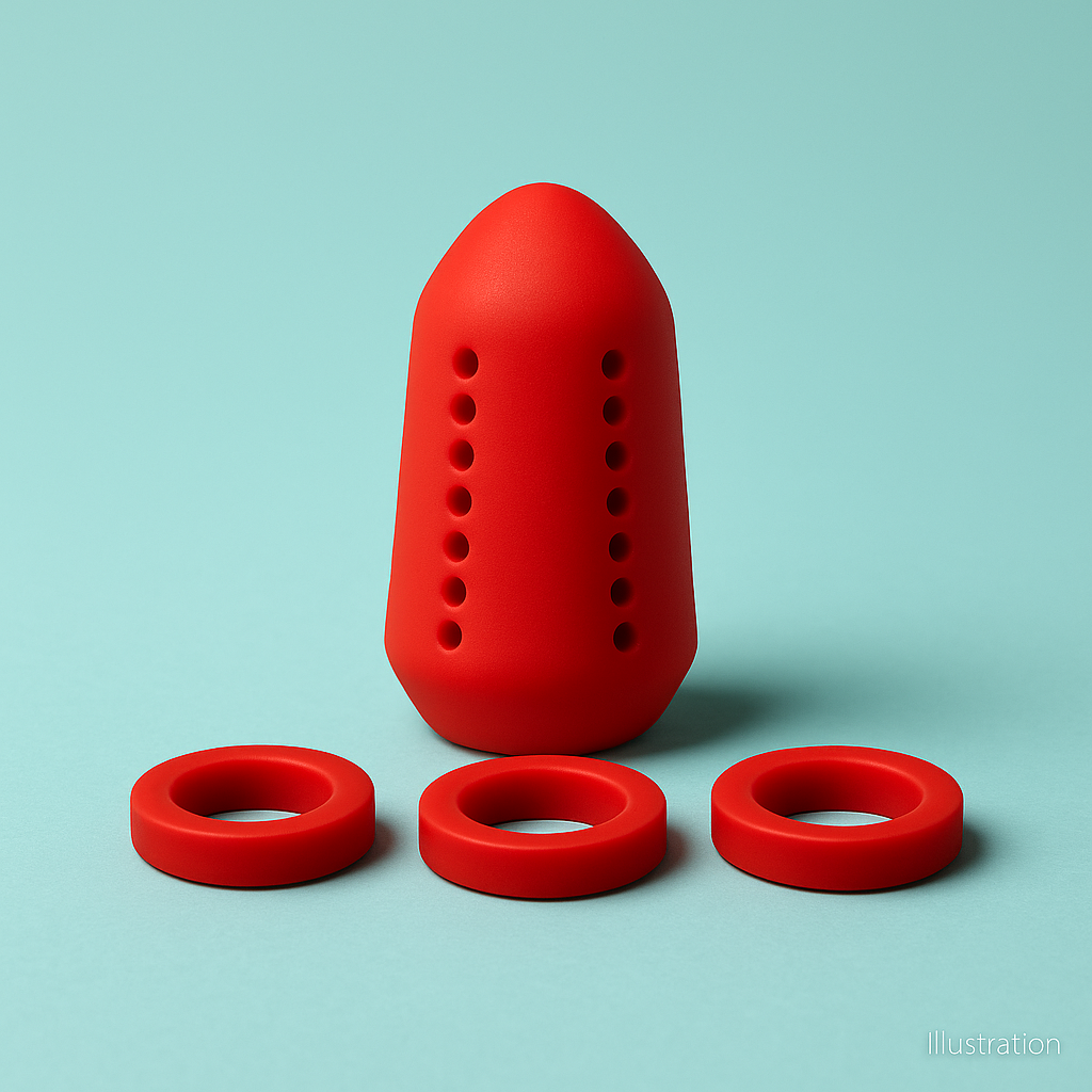 Silicone Hookah Diffuser — Fits 12, 14 & 16 mm, Quieter Pull 12