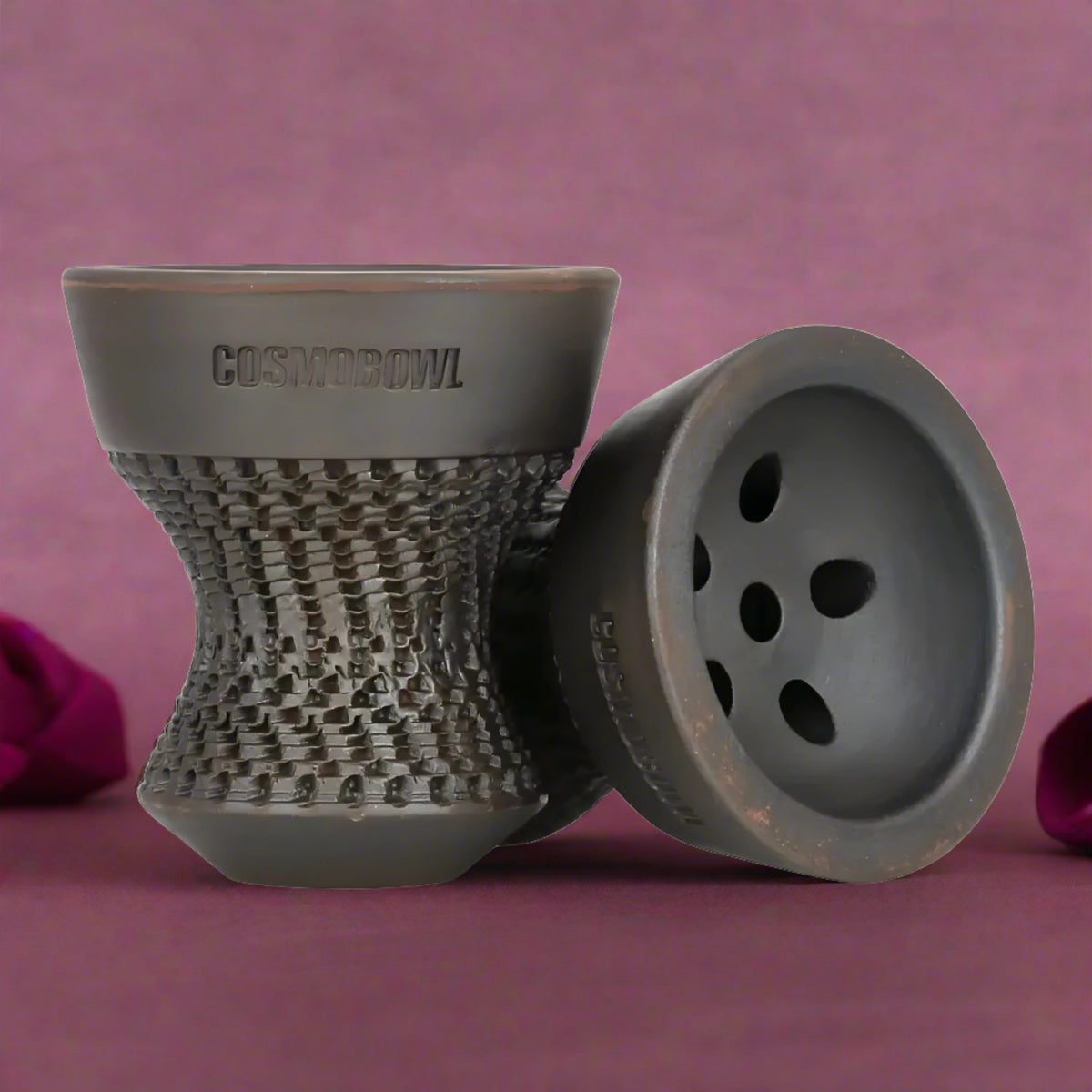 Cosmo Dragon Shot Red Clay Shisha Bowl, image 5 of 5