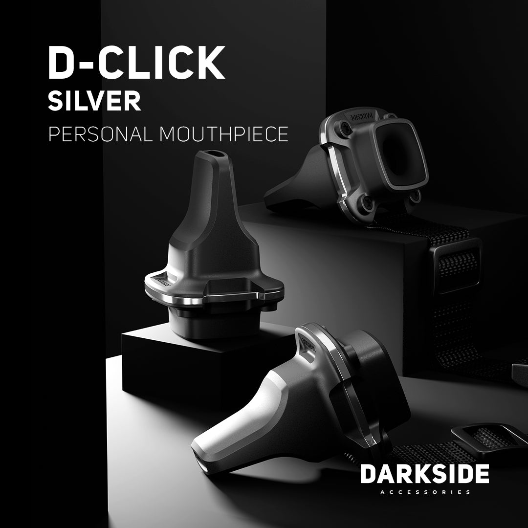 Darkside D-Click Silver Personal Tip — Ergonomic, Reusable, Universal Fit 3