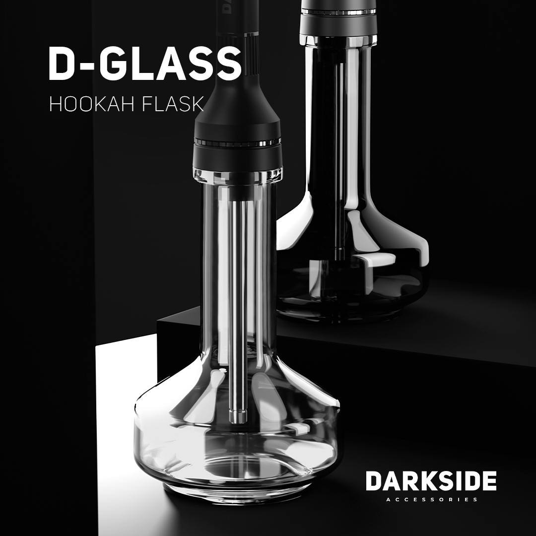 Darkside Neo Shisha Pipe Black D-Glass, image 4 of 11