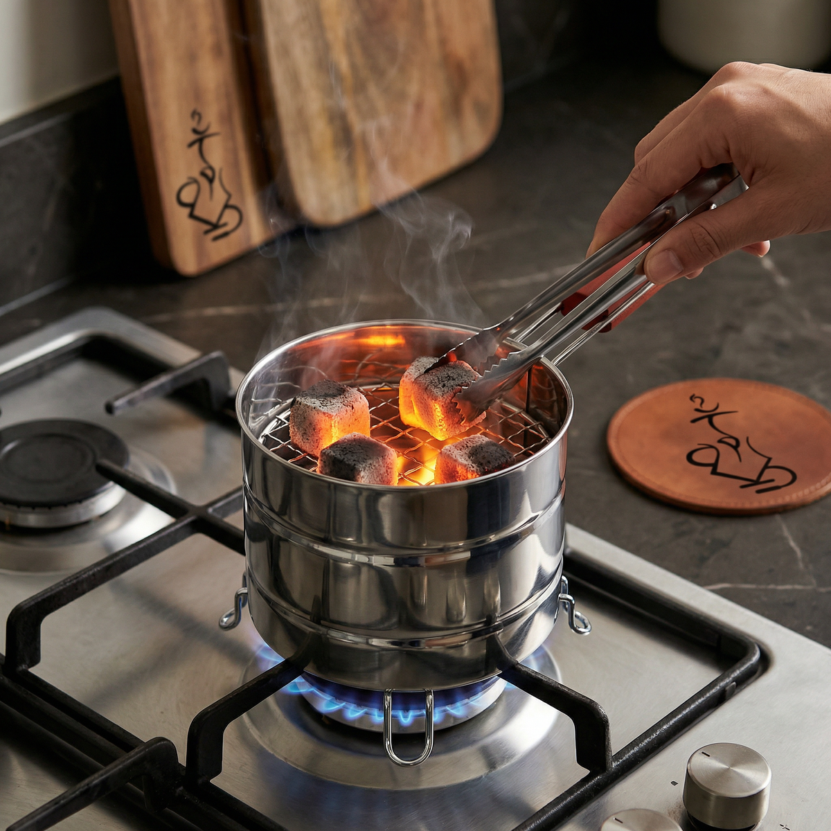 Essentials Gas Stove Shisha Charcoal Burner, image 3 of 9