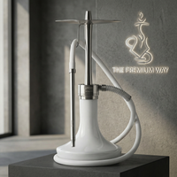 Oduman Infinity Shisha — 45 cm Glass & Stainless
