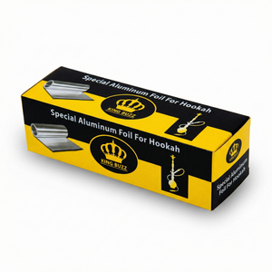 King Buzz 20m Shisha Aluminium Foil Roll