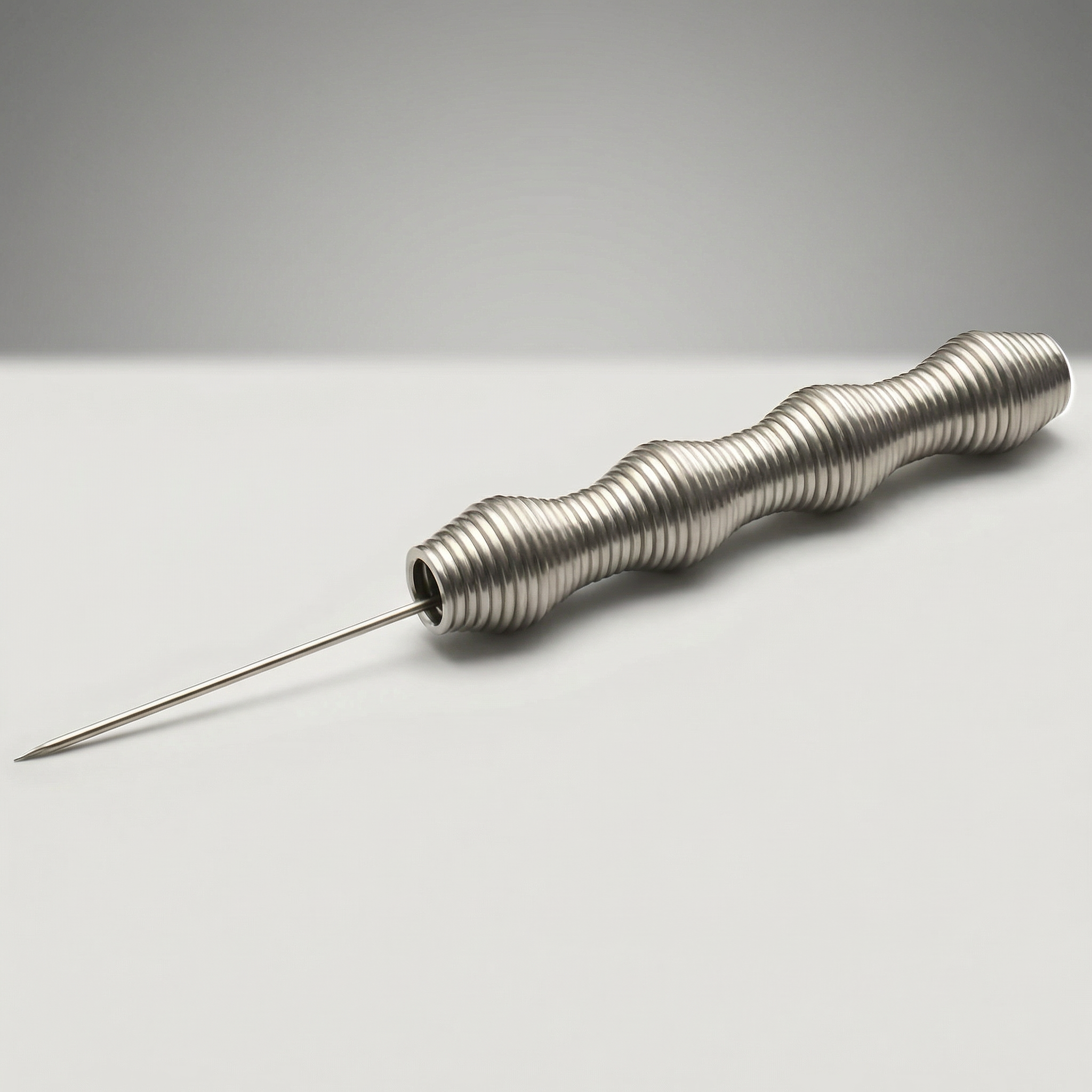 320° Stainless Foil Poker – Compact 12 cm Flex-Tip