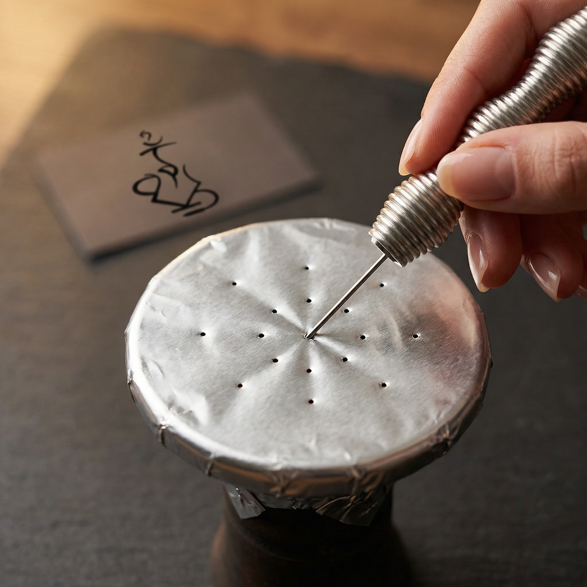 320° Stainless Steel Shisha Foil Poker