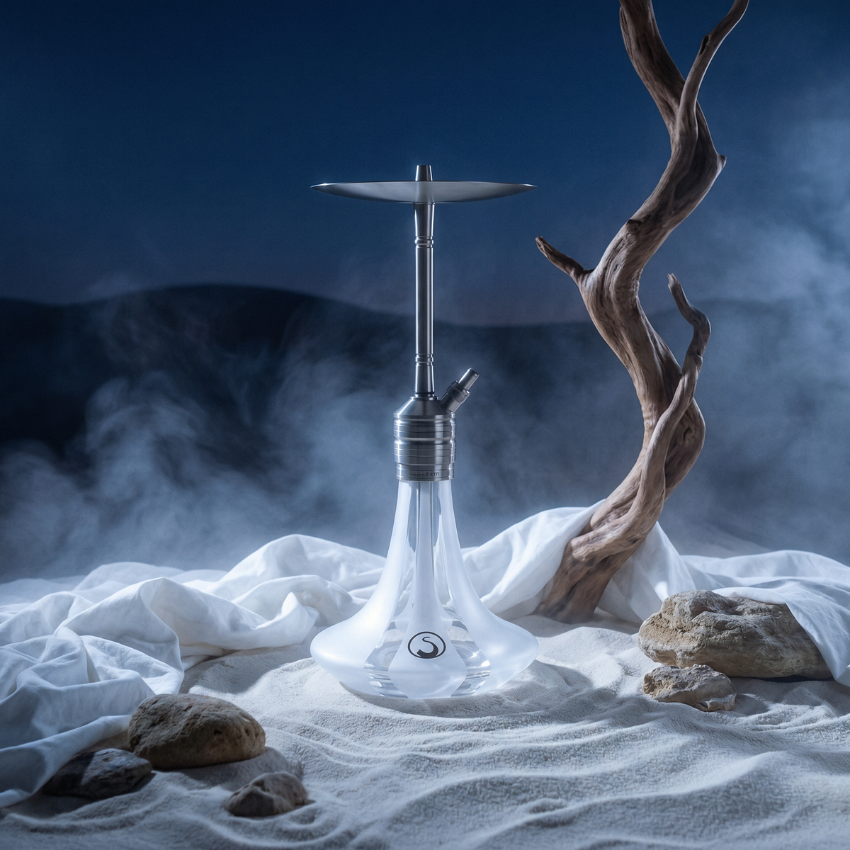 Steamulation Ultimate One Gen II Shisha Pipe – White Matt, image 7 of 8