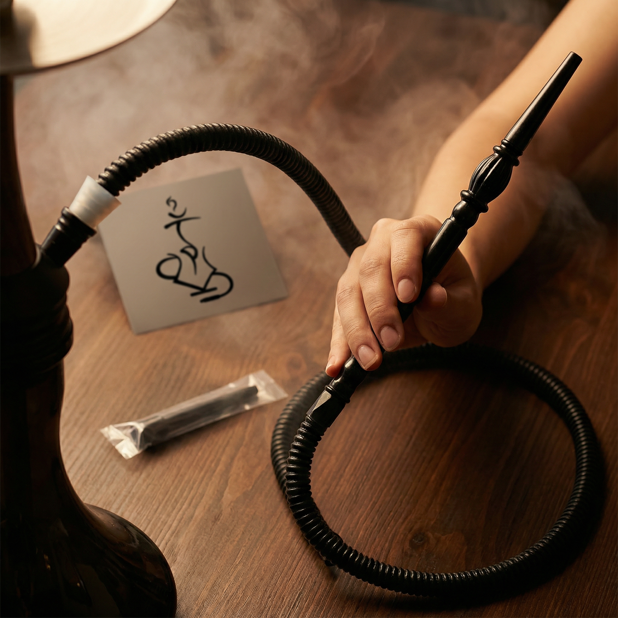 Essentials 1.5m Disposable Hookah Hose Kit