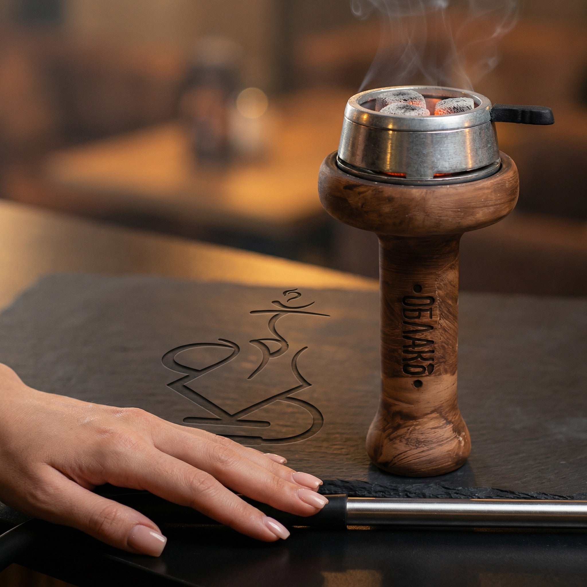 Oblako Killer Unglazed Shisha Bowl