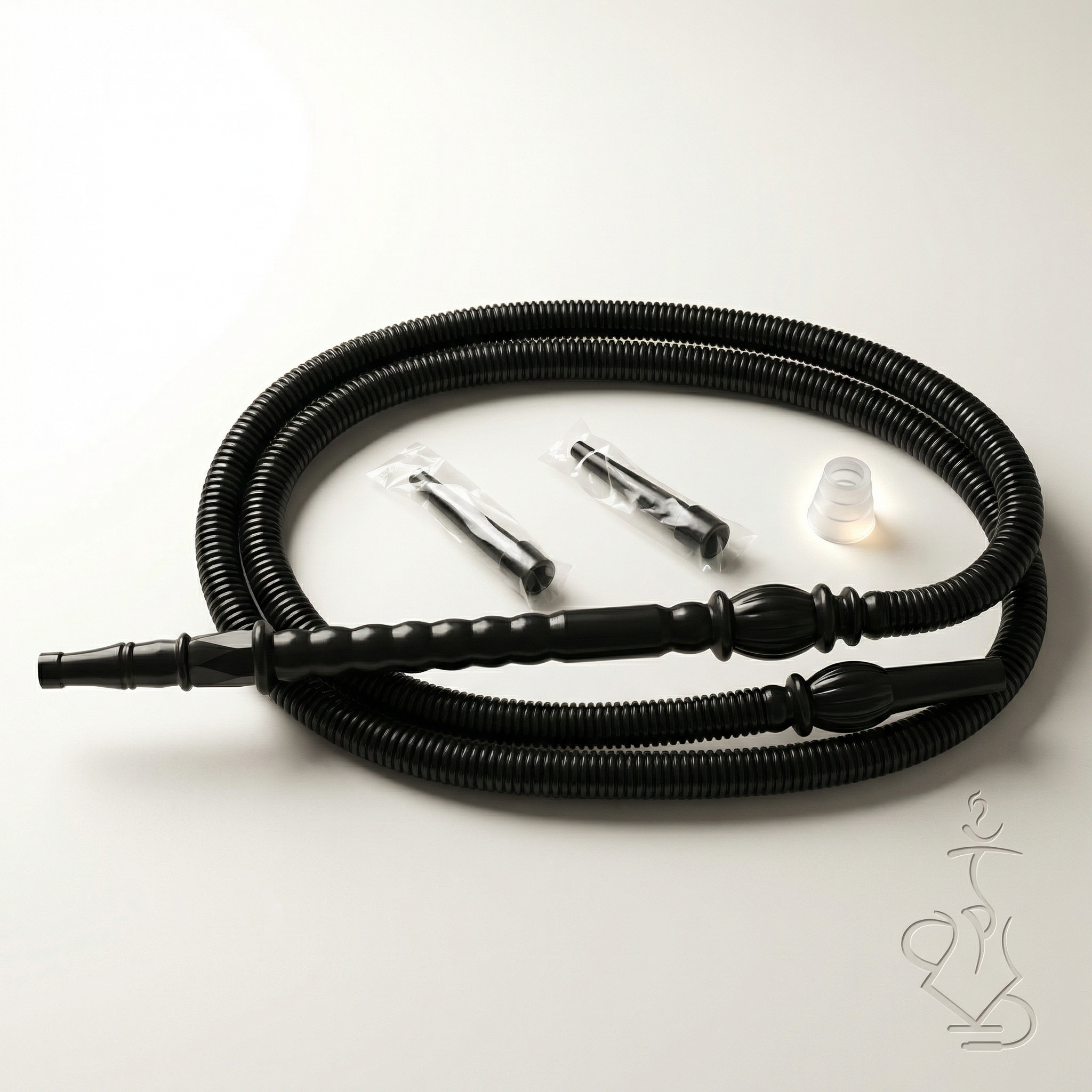 Essentials 1.5m Disposable Hookah Hose Kit
