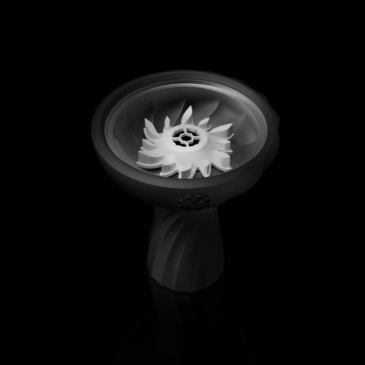 Kaloud Sitra ceramic diffuser inside a Samsaris bowl