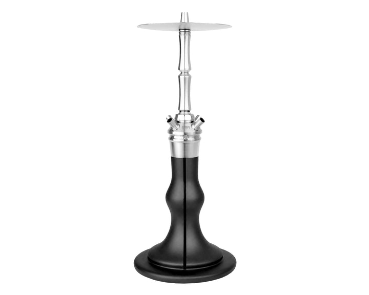 AEON Edition 6 Premium Plus shisha, full view of base, purge valves, stem and tray