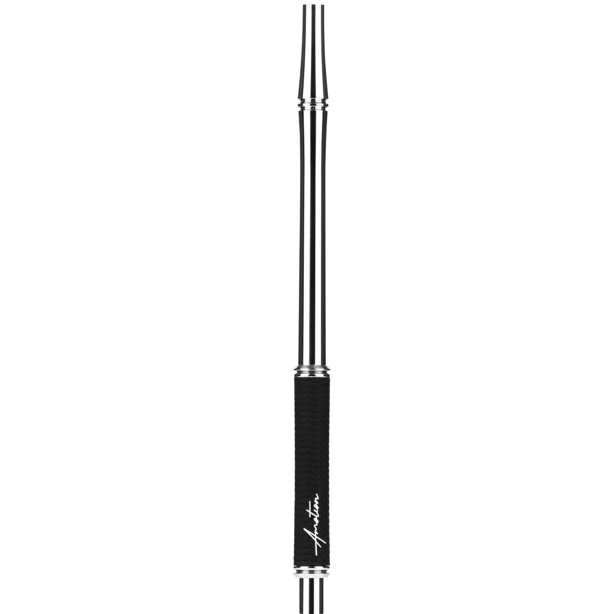 Colour-matched Amotion Valve mouthpiece included with the X16, with a black tyre-tread grip and tapered aluminium single-hose stem, image 11 of 12
