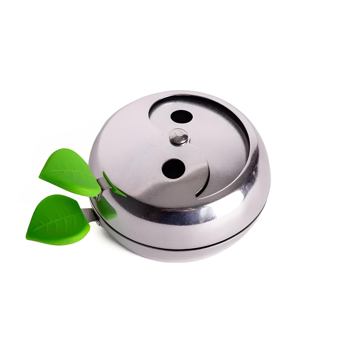 Top view of the AOT Provost 3 Heat Controller with green silicone handles, highlighting its modern design., image 12 of 18
