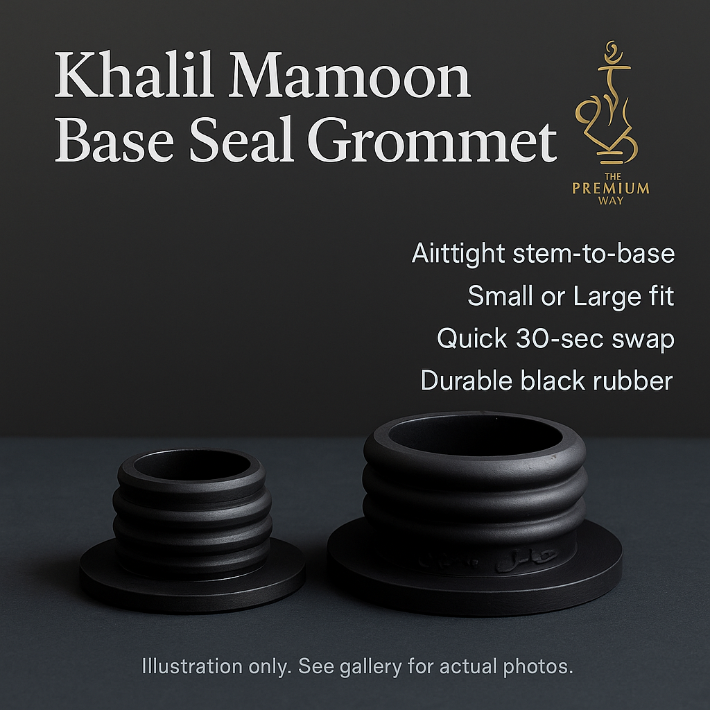 Khalil Mamoon Base Grommet – Small & Large, Airtight Seal