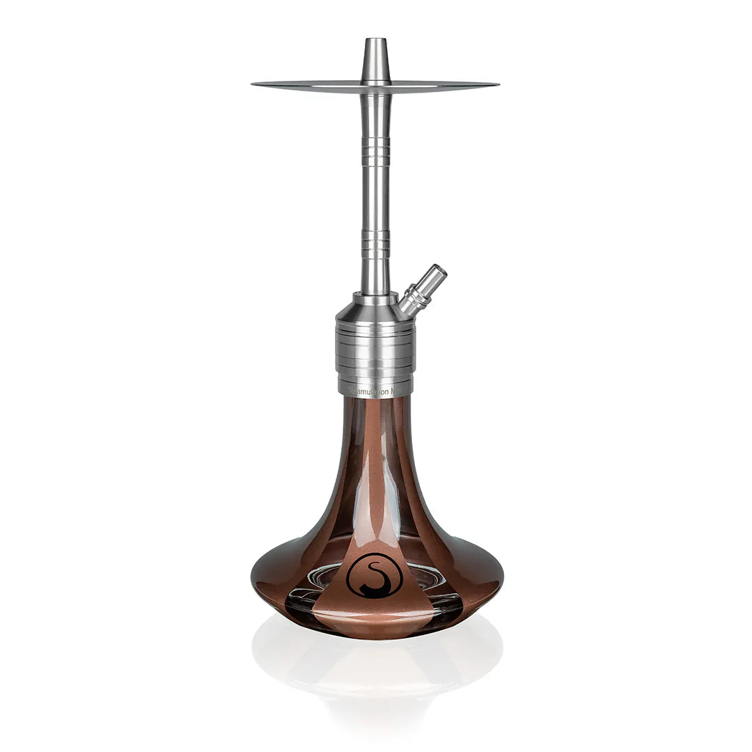 Steamulation Mini Gen II Copper Metallic Hookah, image 4 of 10