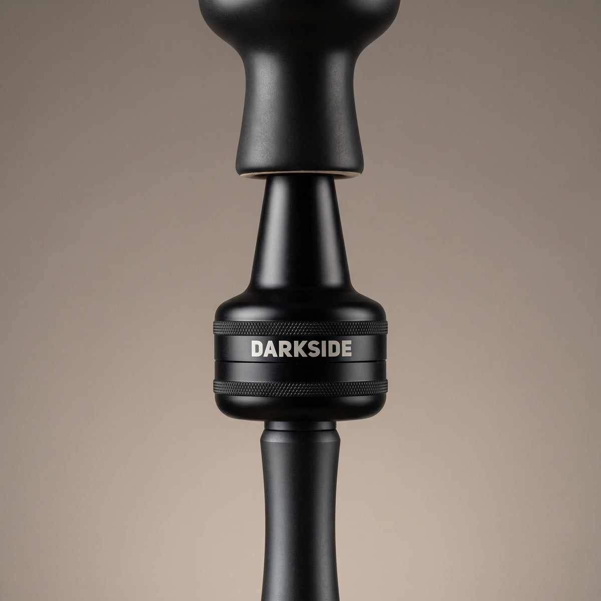 Darkside D-Catcher installed between hookah stem and bowl showing correct fit position, The Premium Way, image 3 of 13