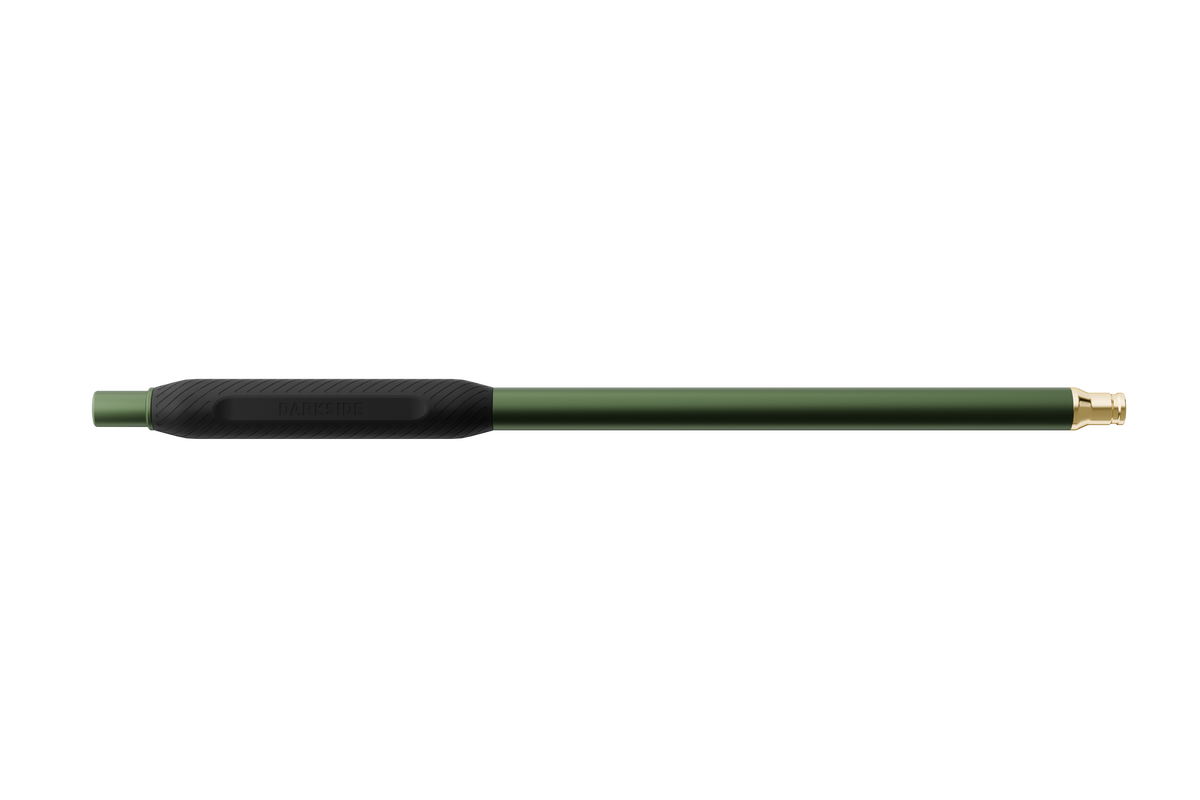 Darkside Ultima Green Gold hose with black grip and gold tip shown against a white background, image 2 of 10