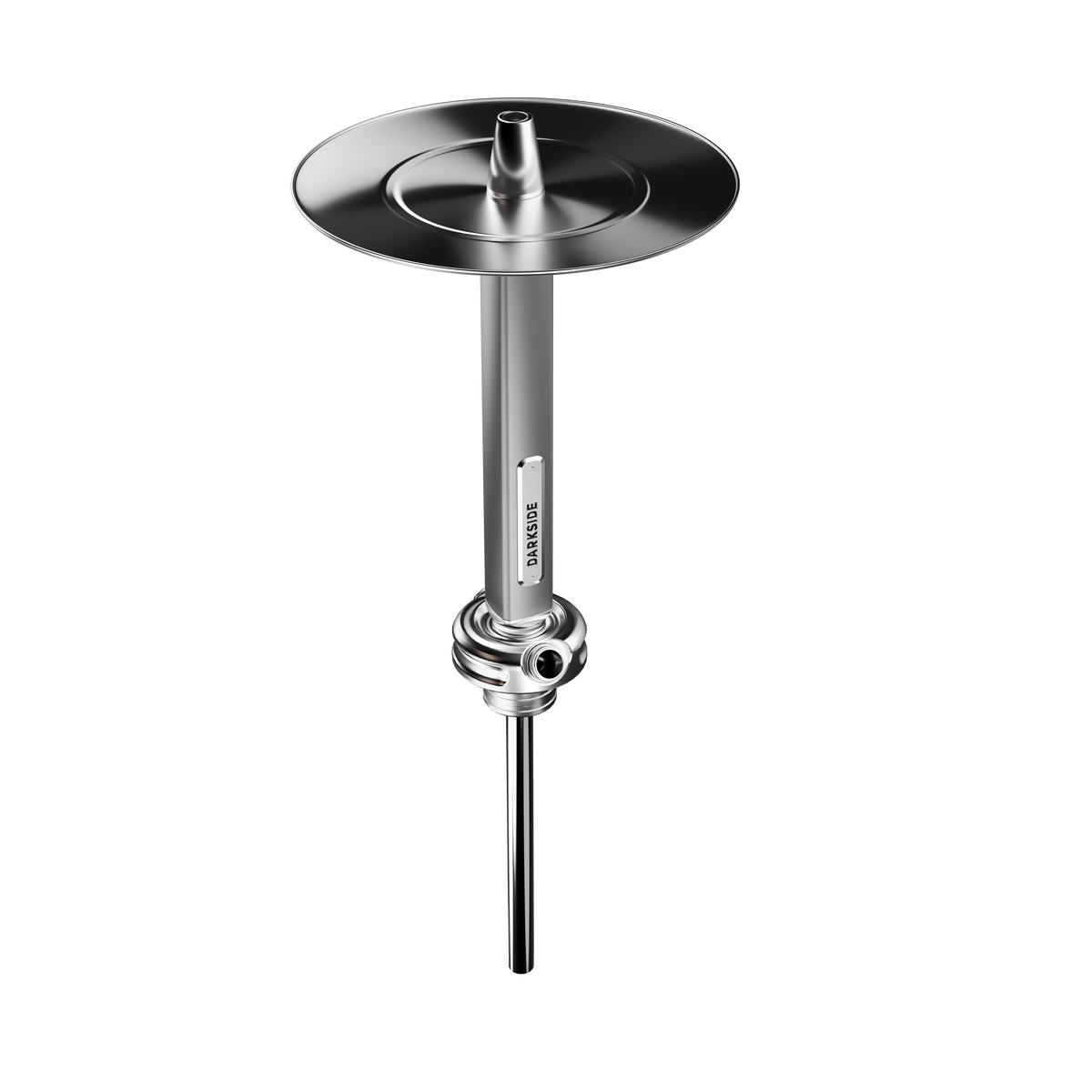Darkside Ultima shisha stem and tray with connector and diffuser pin, no hose attached, image 6 of 8