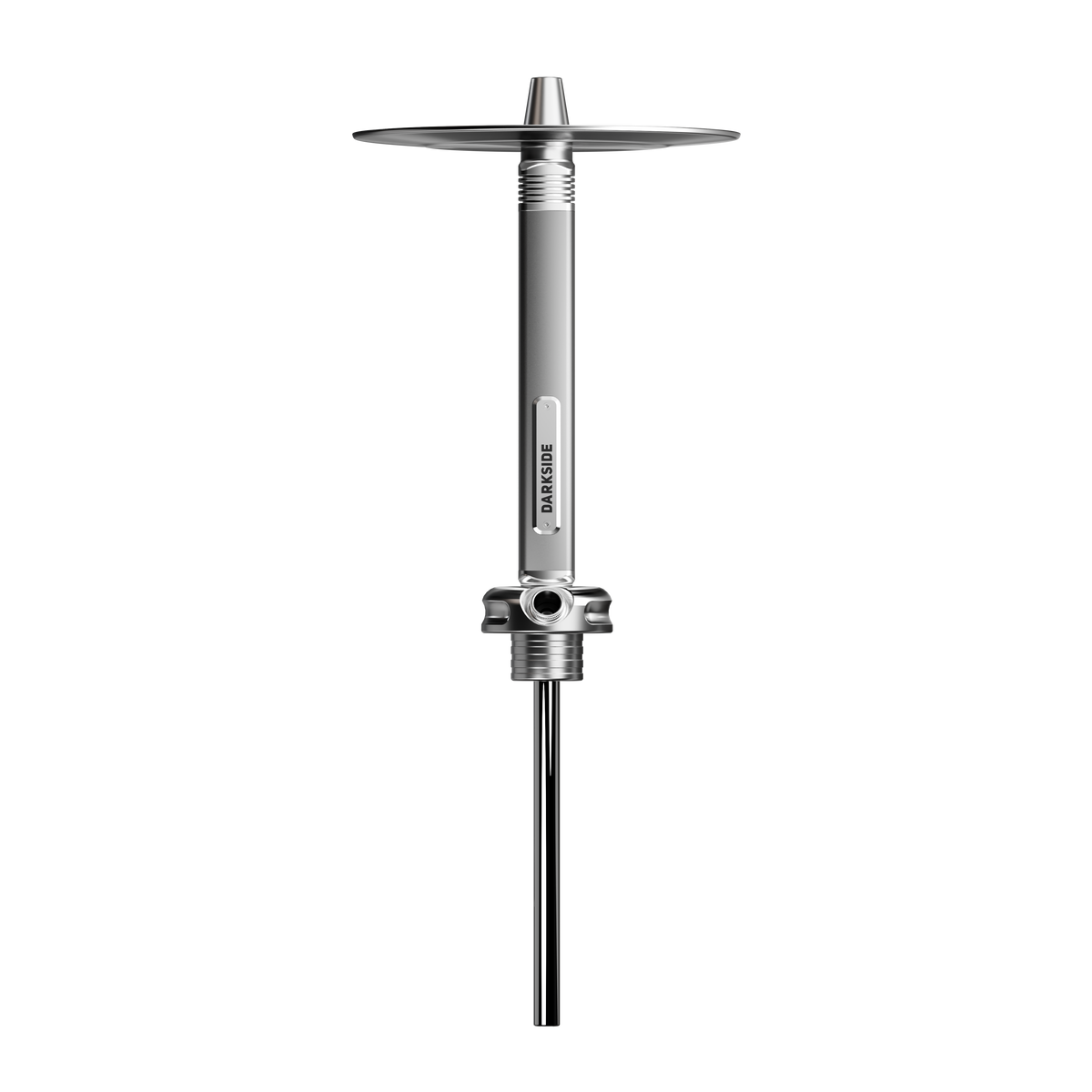 Darkside Ultima shisha full stem with tray, connector and diffuser pin, standalone view, image 8 of 8