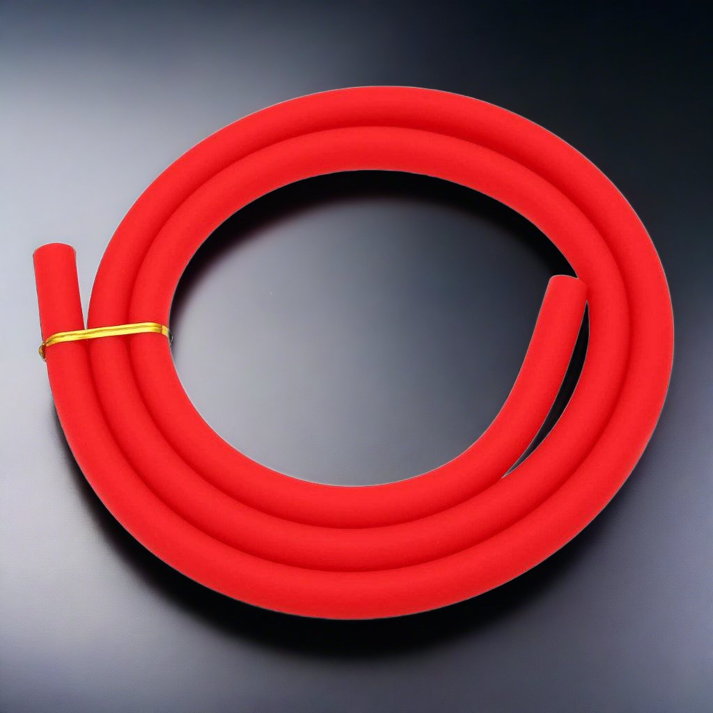 Essentials - Essentials Shisha Silicone Matte Hose - Red - The Premium Way, image 5 of 6