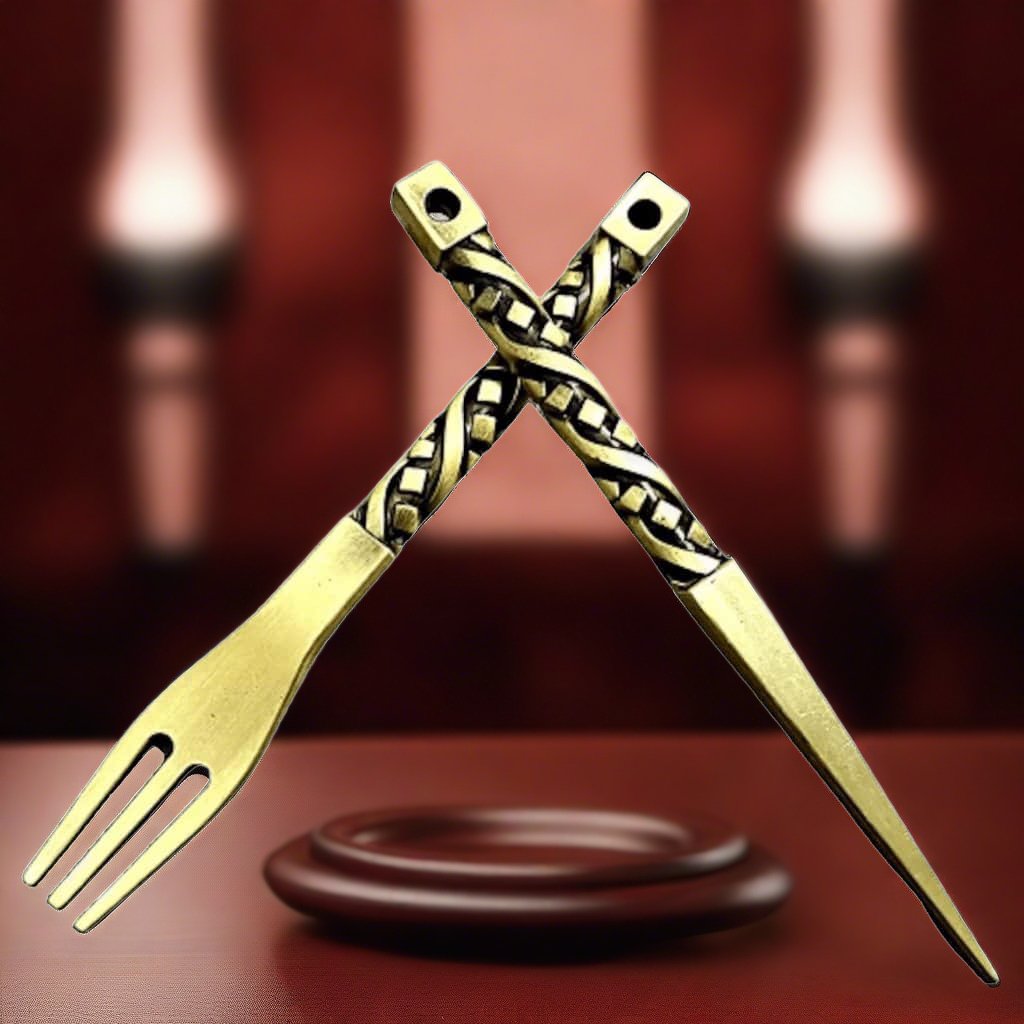 Essentials - Premium Hookah Poker & Fork Set - The Premium Way, image 2 of 3