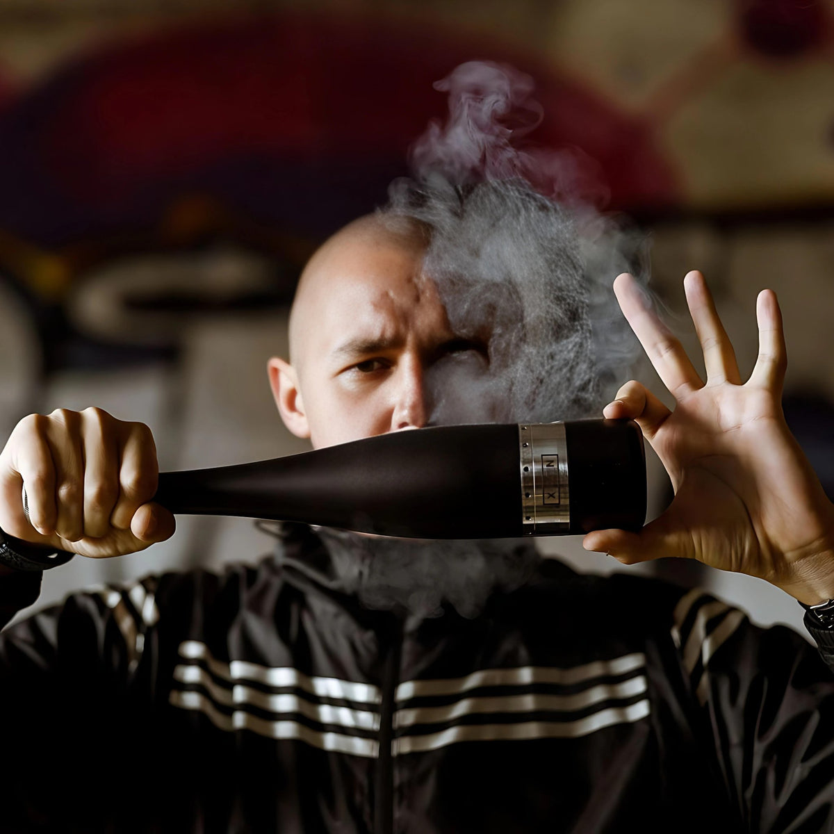 Hooligan Black Baseball Bat Hookah - Smoking, image 28 of 30