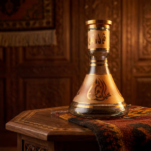 Khalil Mamoon Amber Gold Shisha Base 30 cm