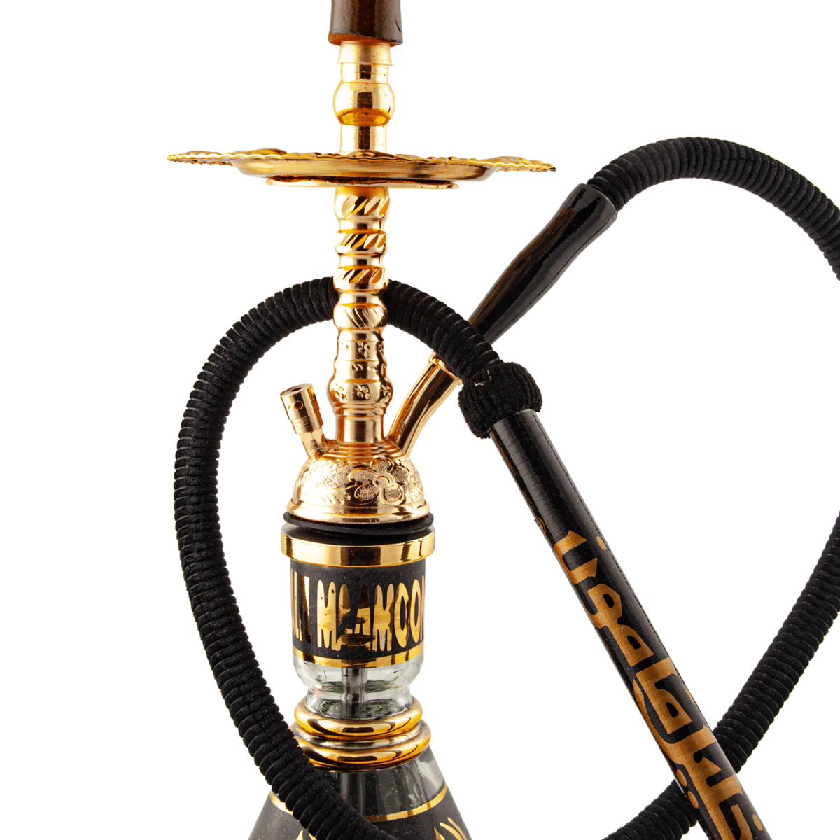 Khalil Mamoon Balha Safari Gold 22" Hookah Shisha | The Premium Way, image 11 of 15