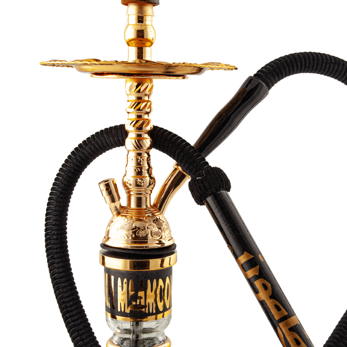 Khalil Mamoon Balha Safari Gold 22" Hookah Shisha | The Premium Way, image 4 of 15