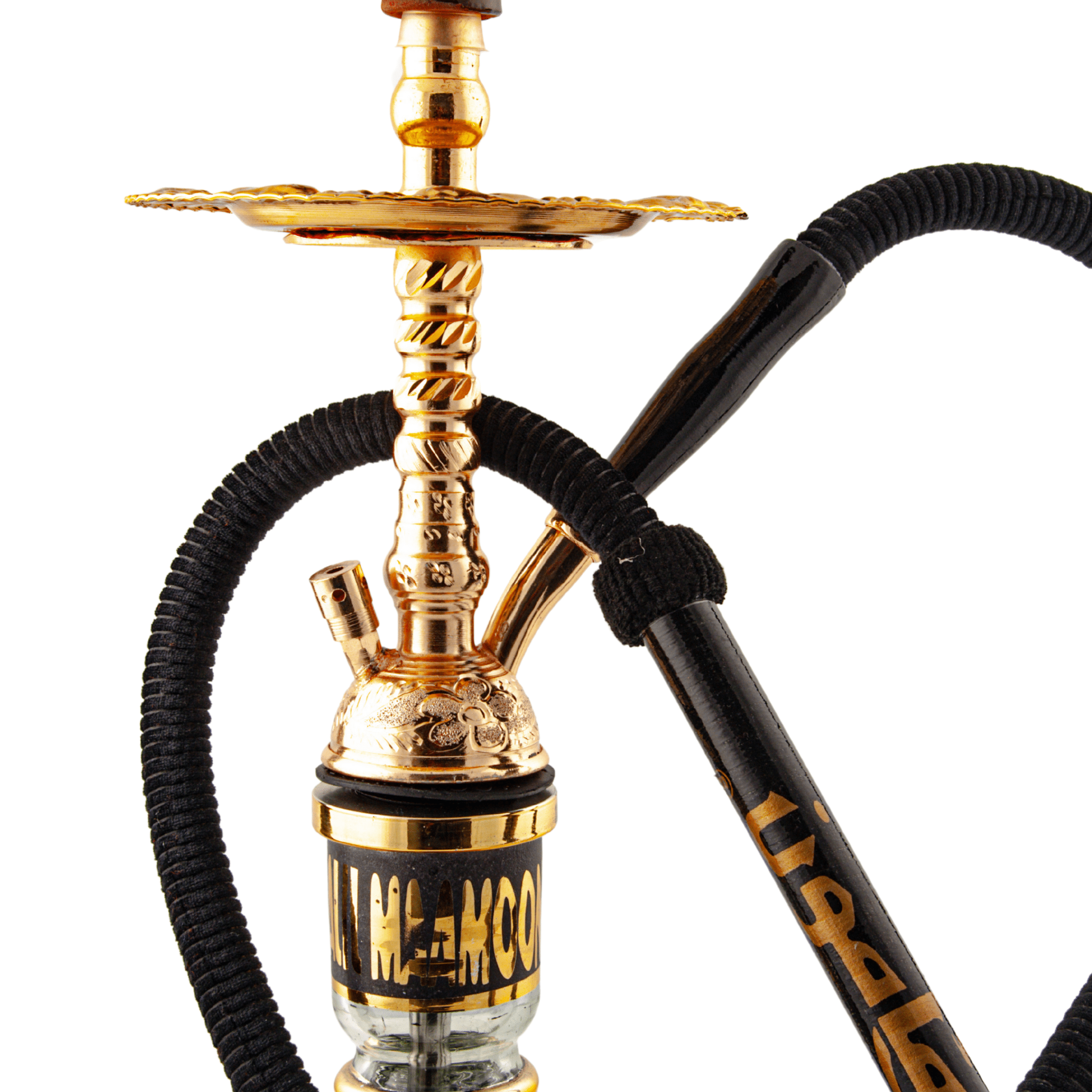 Khalil Mamoon Balha Safari Gold 22" Hookah Shisha | The Premium Way