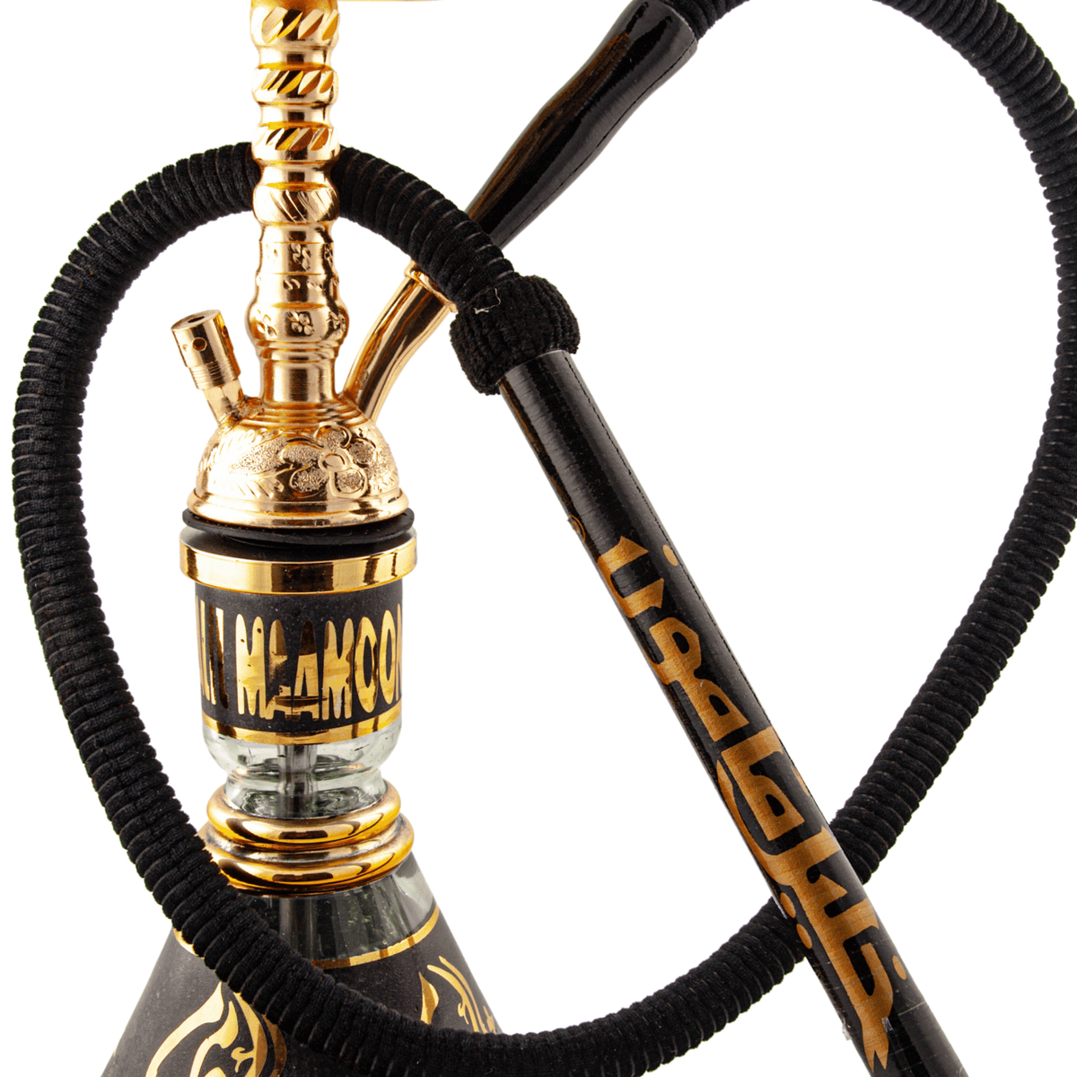 Khalil Mamoon Balha Safari Gold 22" Hookah Shisha | The Premium Way, image 6 of 15