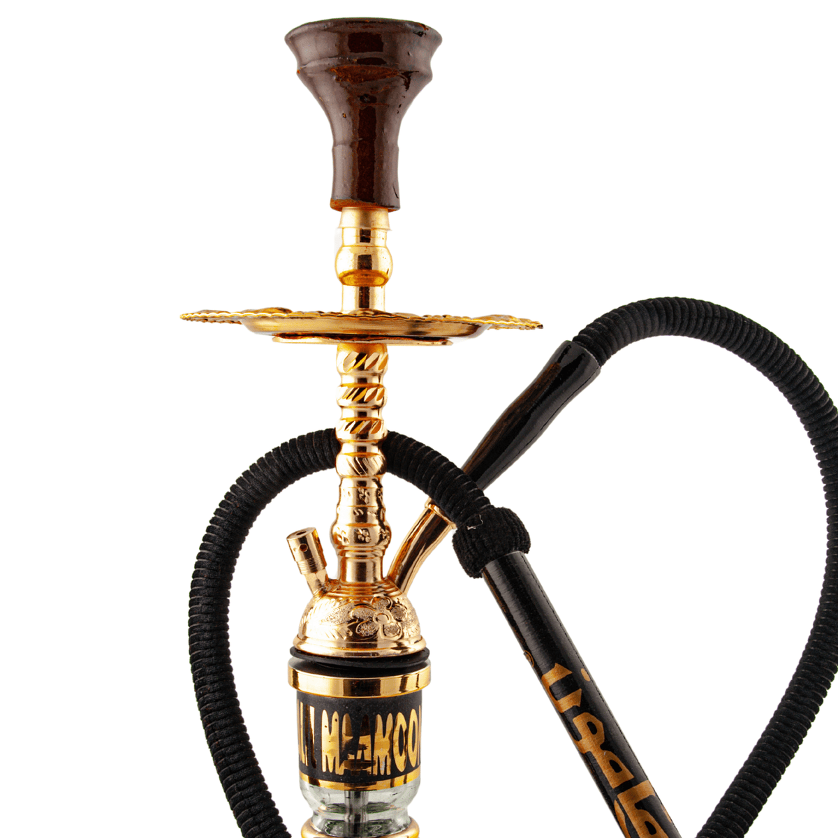 Khalil Mamoon Balha Safari Gold 22" Hookah Shisha | The Premium Way, image 3 of 15