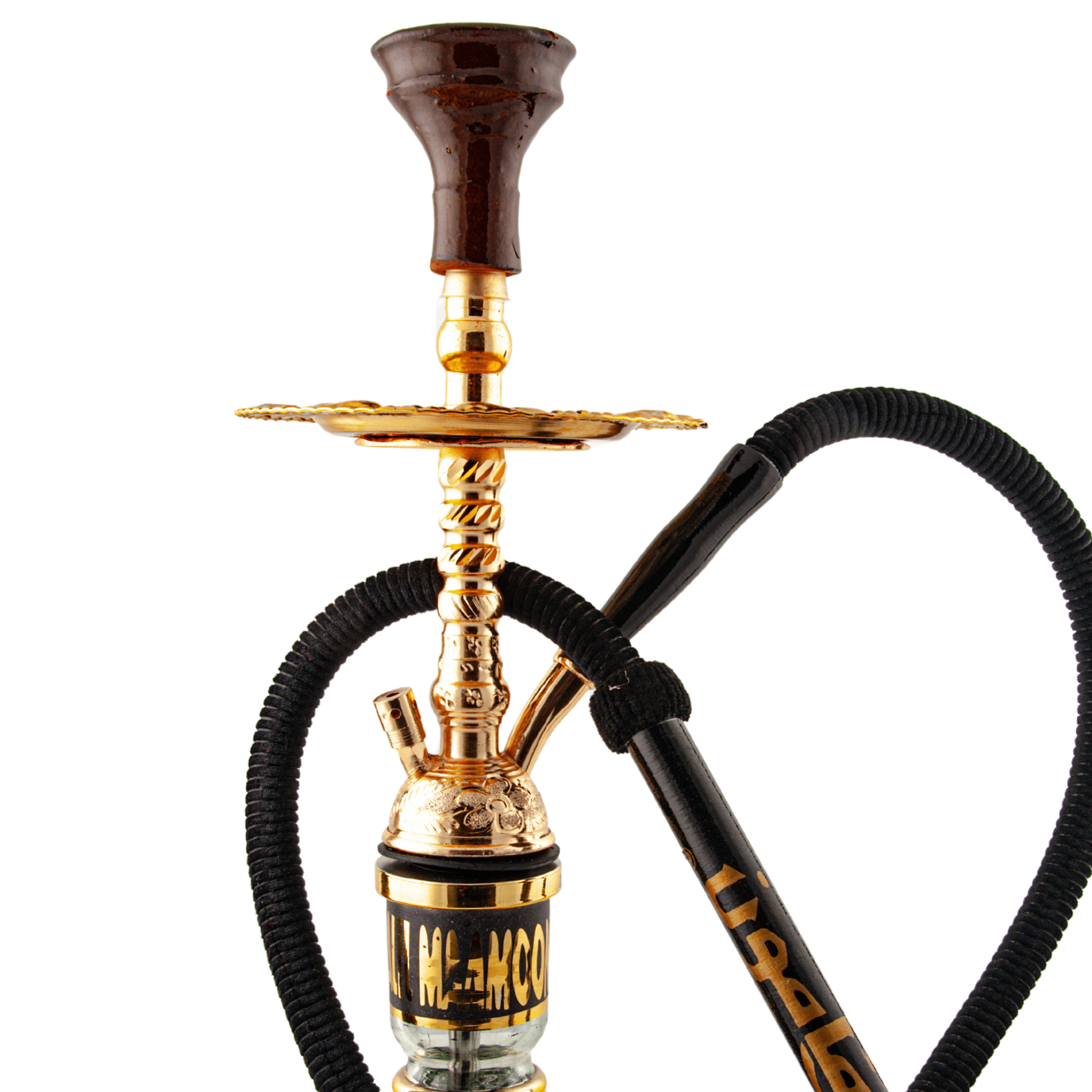 Khalil Mamoon Balha Safari Gold 22" Hookah Shisha | The Premium Way
